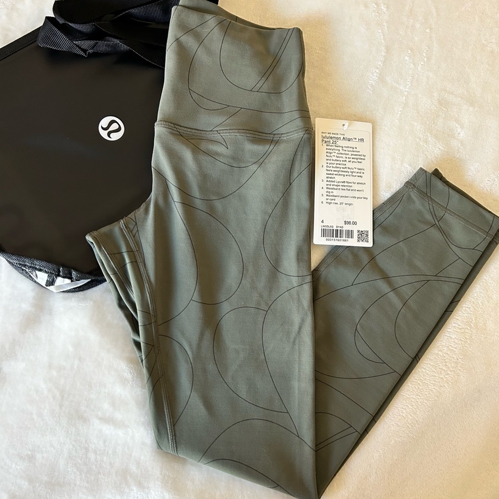 LULULEMON Align 25” Scripted Yogo Leggings